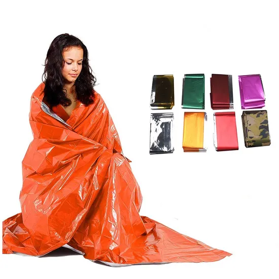 Poncho de resgate de emergência prateado para animais de estimação preço barato