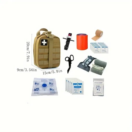 FDA ISO Ce OEM China fábrica venda quente personalizado kit de primeiros socorros portátil de emergência doméstica