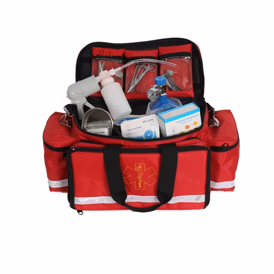 Outros suprimentos de saúde Bolsa de primeiros socorros de tecido Oxford Kit médico Kit de primeiros socorros